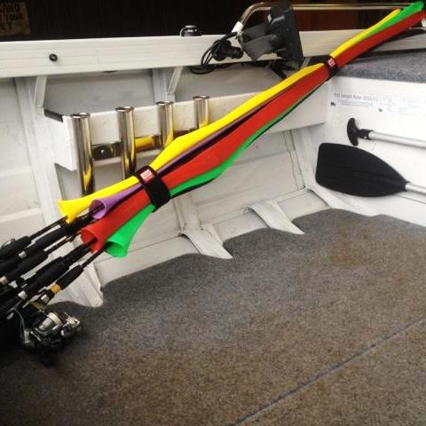 Housse De Canne à Pêche Télescopique En Néoprène - 59cm à 140cm, Noir